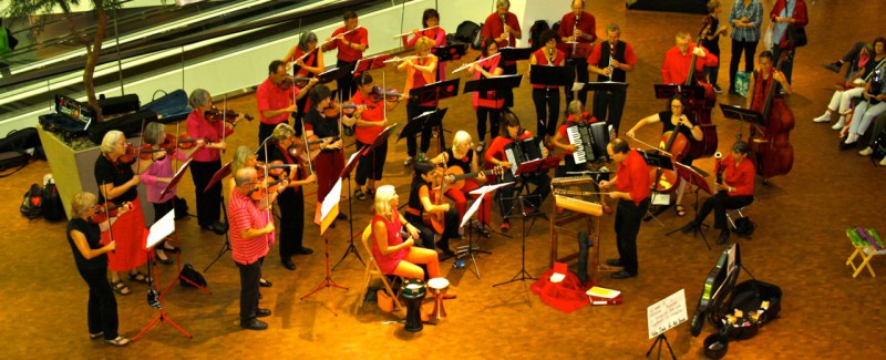 Prova Folklore Orchestra Winterthur unter der Leitung von Urs Bösiger